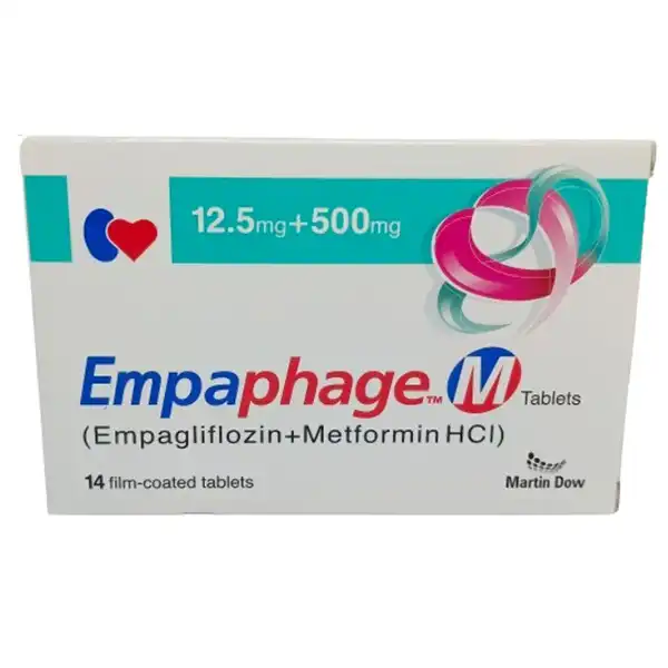 Empaphage-M Tablets 12.5Mg+500Mg (1 Strip = 7 Tablets)