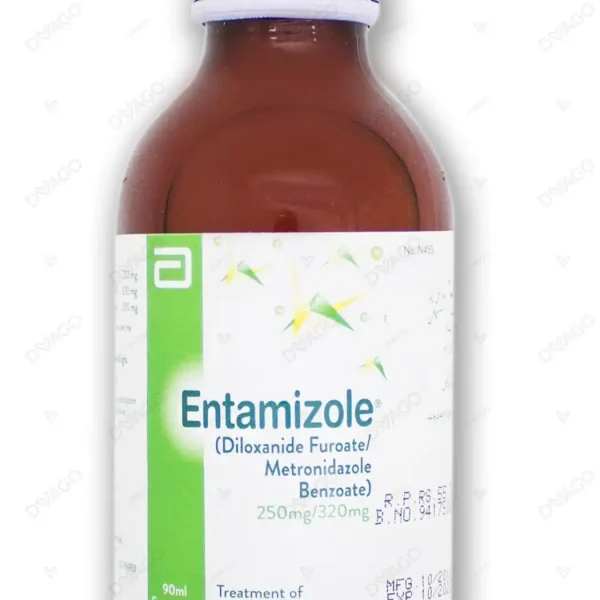 Entamizole 90Ml Suspension 250Mg/200Mg