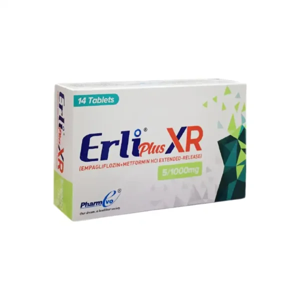 Erli Plus Xr Tablets 12.5/1000Mg (1 Box = 2 Strips) (1 Strip = 7 Tablets)