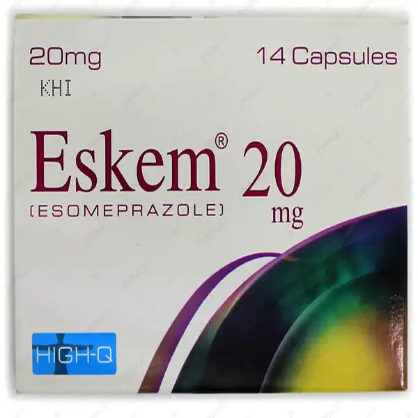 Eskem Capsules 20Mg (1 Box = 14 Capsules)