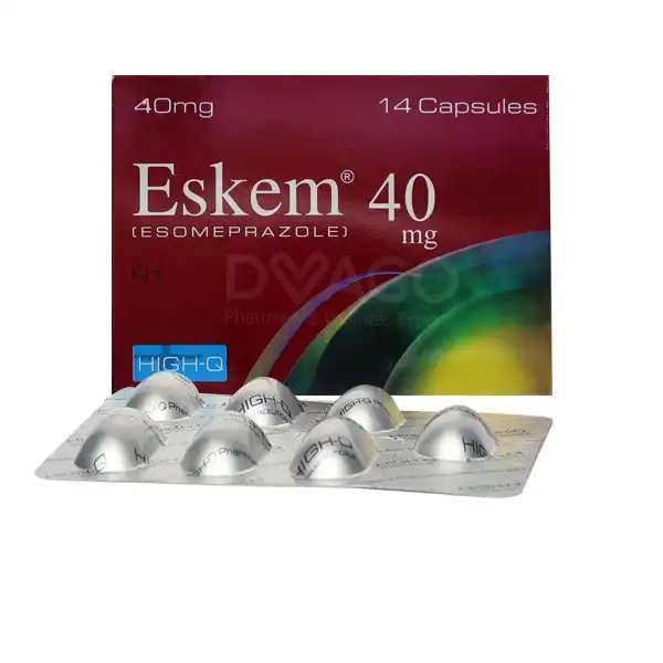 Eskem Capsules 40Mg (1 Strip = 7 Capsules)