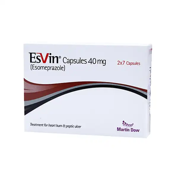Esvin Capsules 20Mg (1 Strip = 7 Capsules)