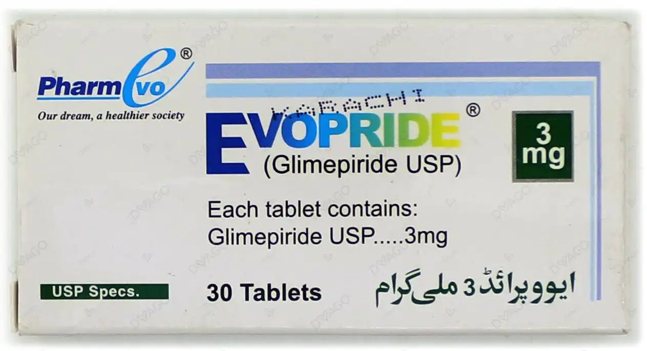 evopride 3mg Evopride Tablets 3Mg (1 Strip = 10 Tablets) - Image 1