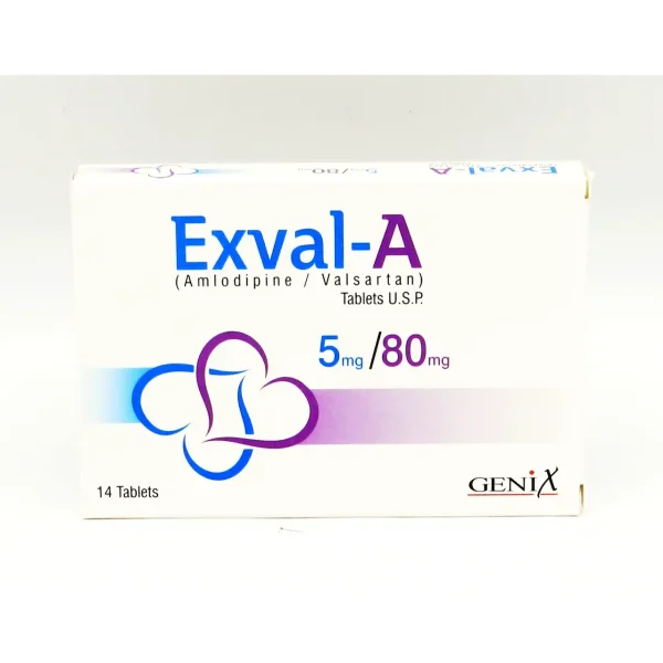 Exval-A Tablets 5Mg/80Mg (1 Box = 2 Strips) (1 Strip = 7 Tablets)