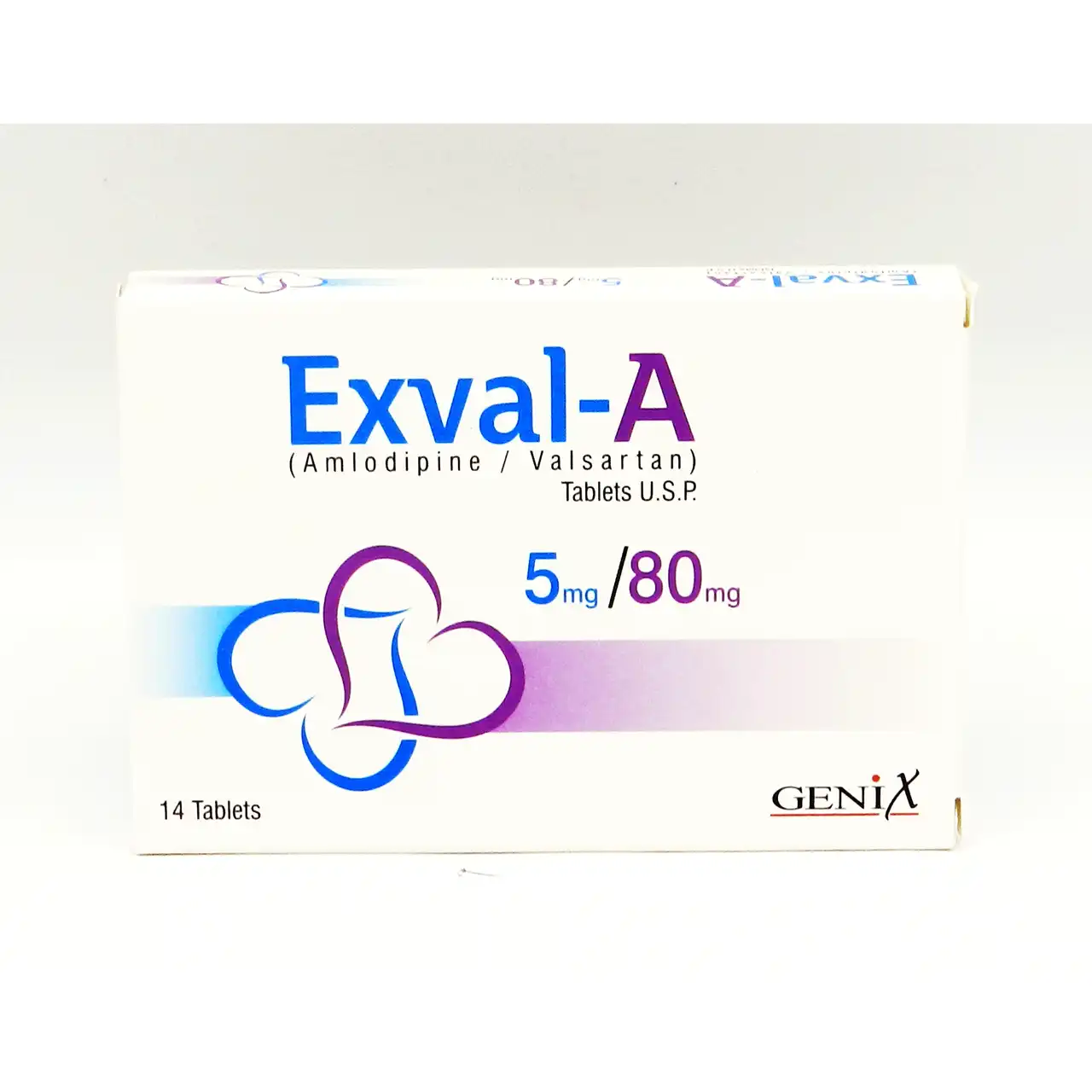 exval 5 80 Exval-A Tablets 5Mg/80Mg (1 Box = 2 Strips) (1 Strip = 7 Tablets) - Image 1