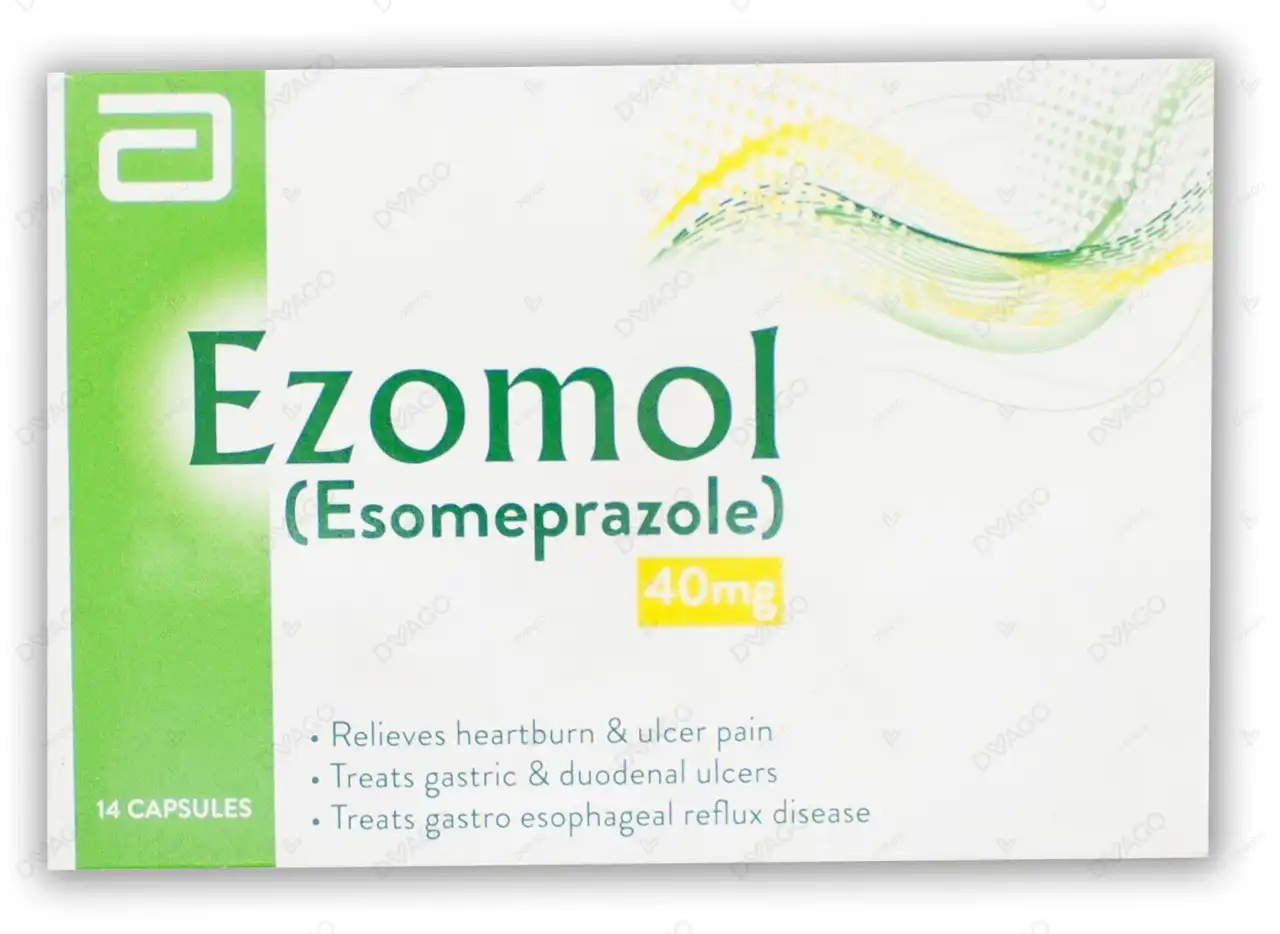 ezomol 40mg Ezomol Capsules 40Mg (1 Strip = 7 Capsules) - Image 1