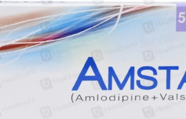 Amstan Tablets 5/160Mg (1 Box = 2 Strip)(2 Strip = 28 Tablets)