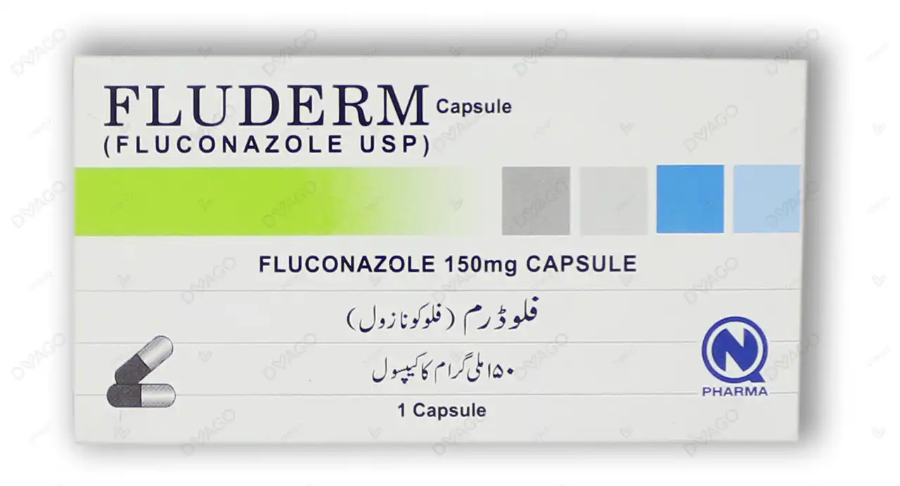 fluderm 150mg Fluderm Capsules 150Mg (1 Box = 1 Capsule) - Image 1