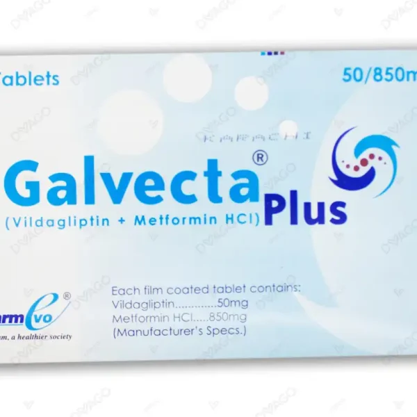 Galvecta Plus Tablets 50Mg/850Mg (1 Strip = 7 Tablets)