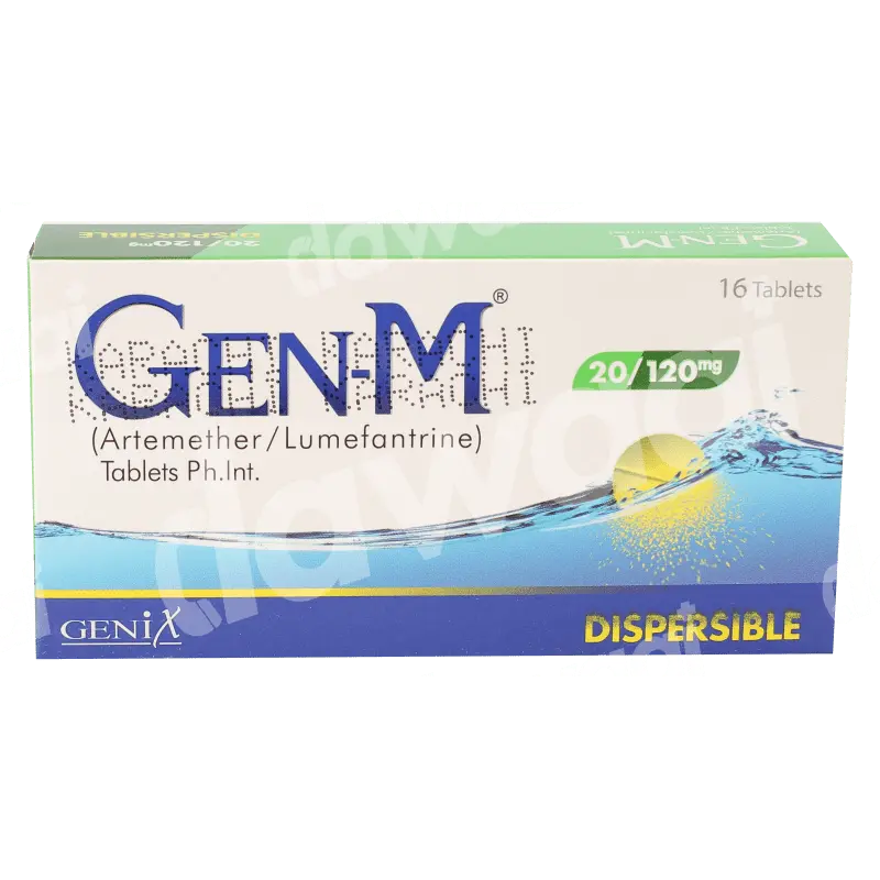 gengen38816_1 Gen-M 20mg/120mg tablet dispersible 2x8's - Image 1