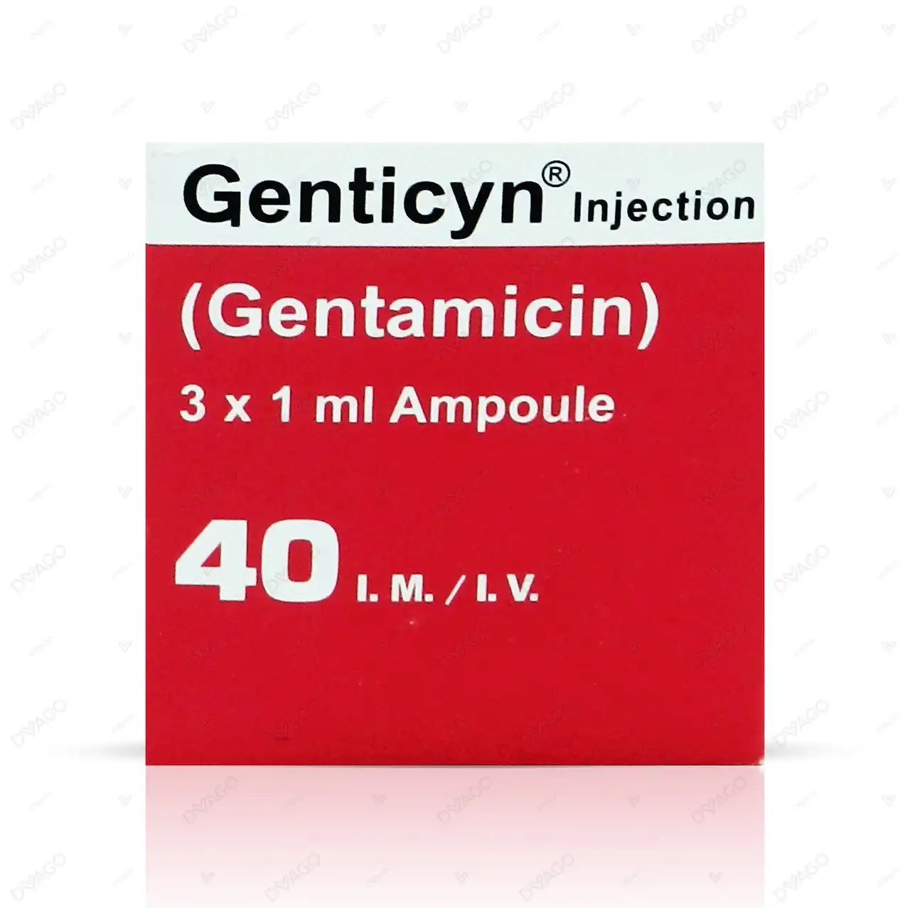 genticyn 40mg Genticyn Im/Iv Injection 40Mg (1 Box = 3 Ampoules) - Image 1