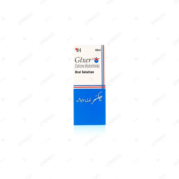 Gixer 60Ml Syrup 1Mg/Ml