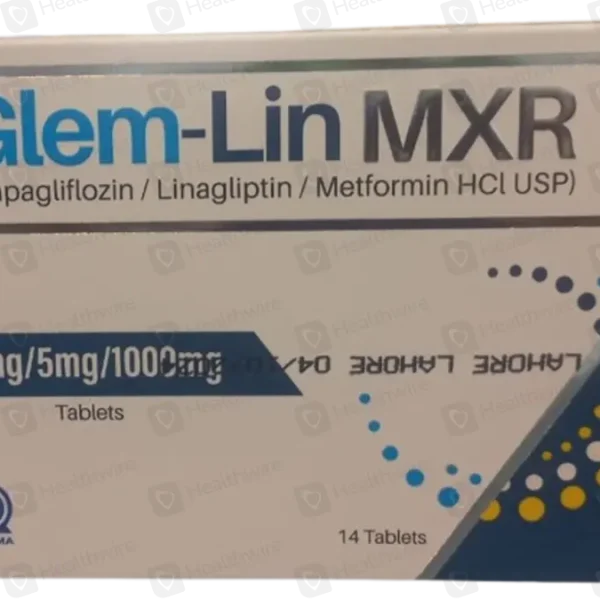 Glem Lin Mxr 10Mg/5Mg/1000Mg Tablets 14s