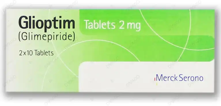 glipten 2mg Glioptim Tablets 2Mg (1 Strip = 10 Tablets) - Image 1