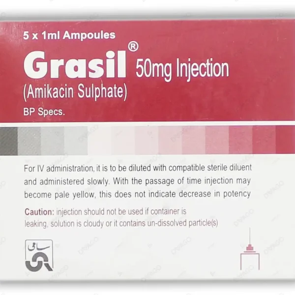 Grasil Im/Iv Injection 50Mg (1 Box = 5 Ampoules)