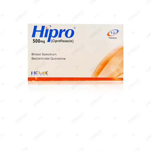 Hipro Tablets 500Mg (1 Box = 1 Strip)(1 Strip = 10 Tablets)