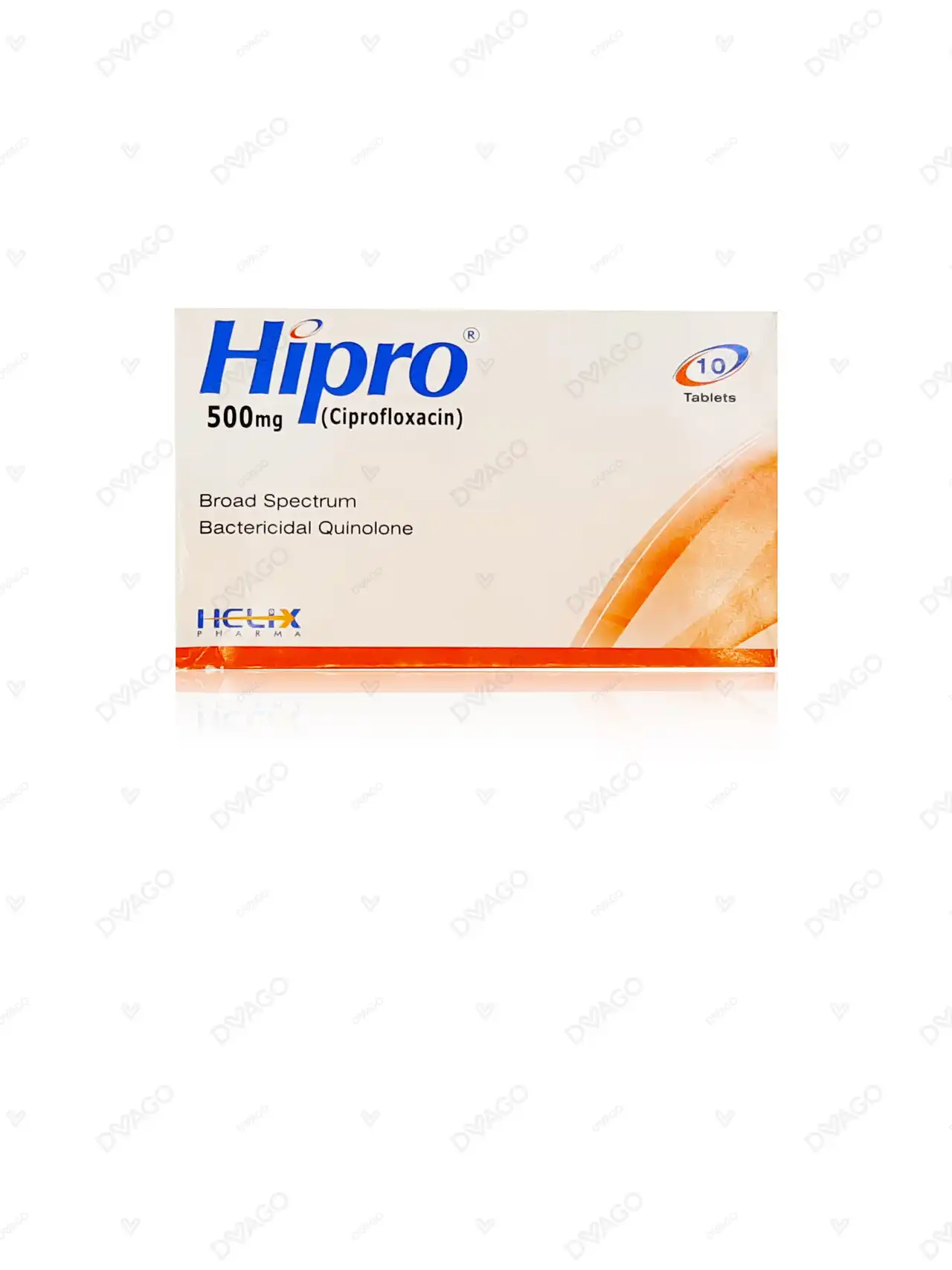 hipro 500mg Hipro Tablets 500Mg (1 Box = 1 Strip)(1 Strip = 10 Tablets) - Image 1