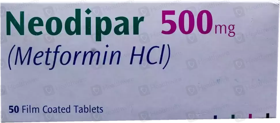 neodipar taab 500 Neodipar (500mg) 50 Tablets - Image 1